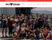 Tablet Screenshot of bullstrongcrossfitelpaso.com